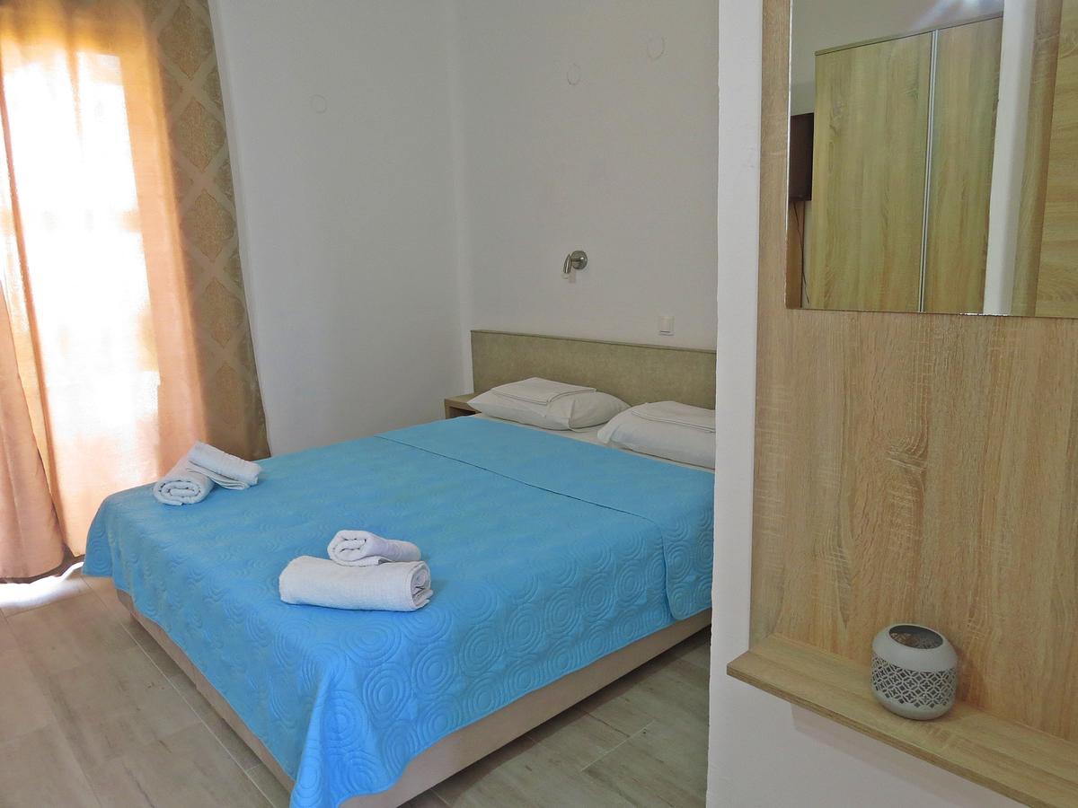 Loukas Beach Rooms Kiotari Exterior photo